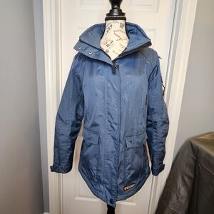 Misty Mountain Winter Coat Ski Jacket Snow Blue Women's Size S